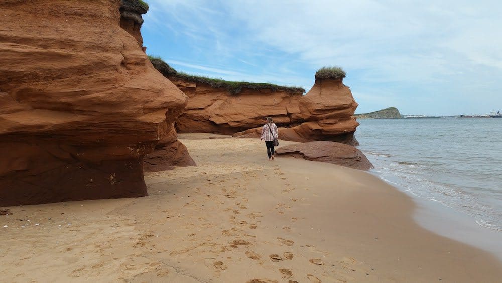 best beaches in the Magdalen Islands