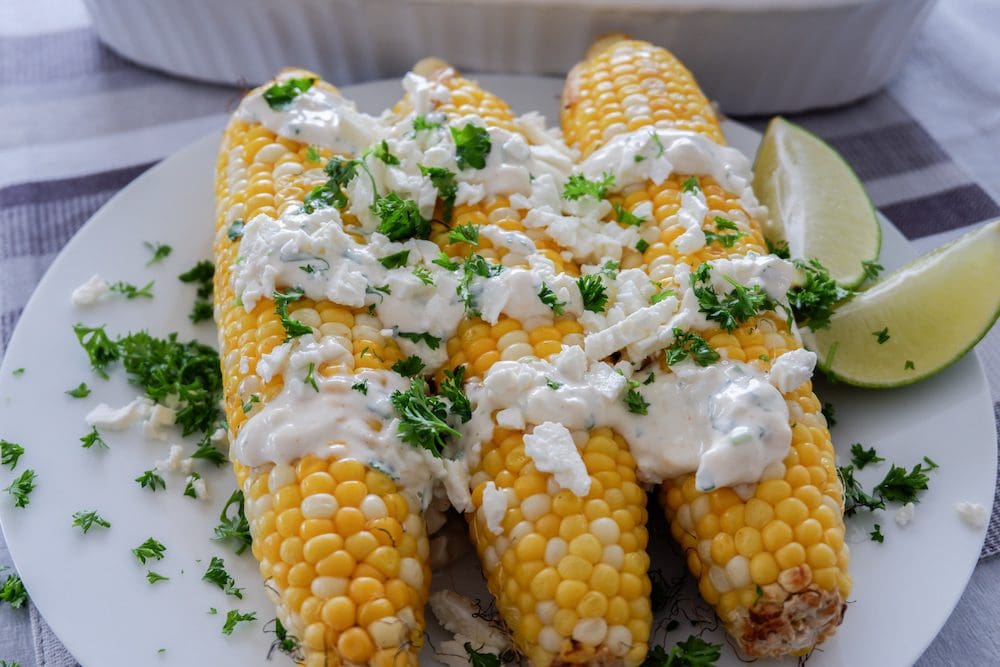 Grilled Mexican Street Corn