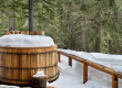 New Brunswick winter Accommodations with Outdoor Hot Tubs
