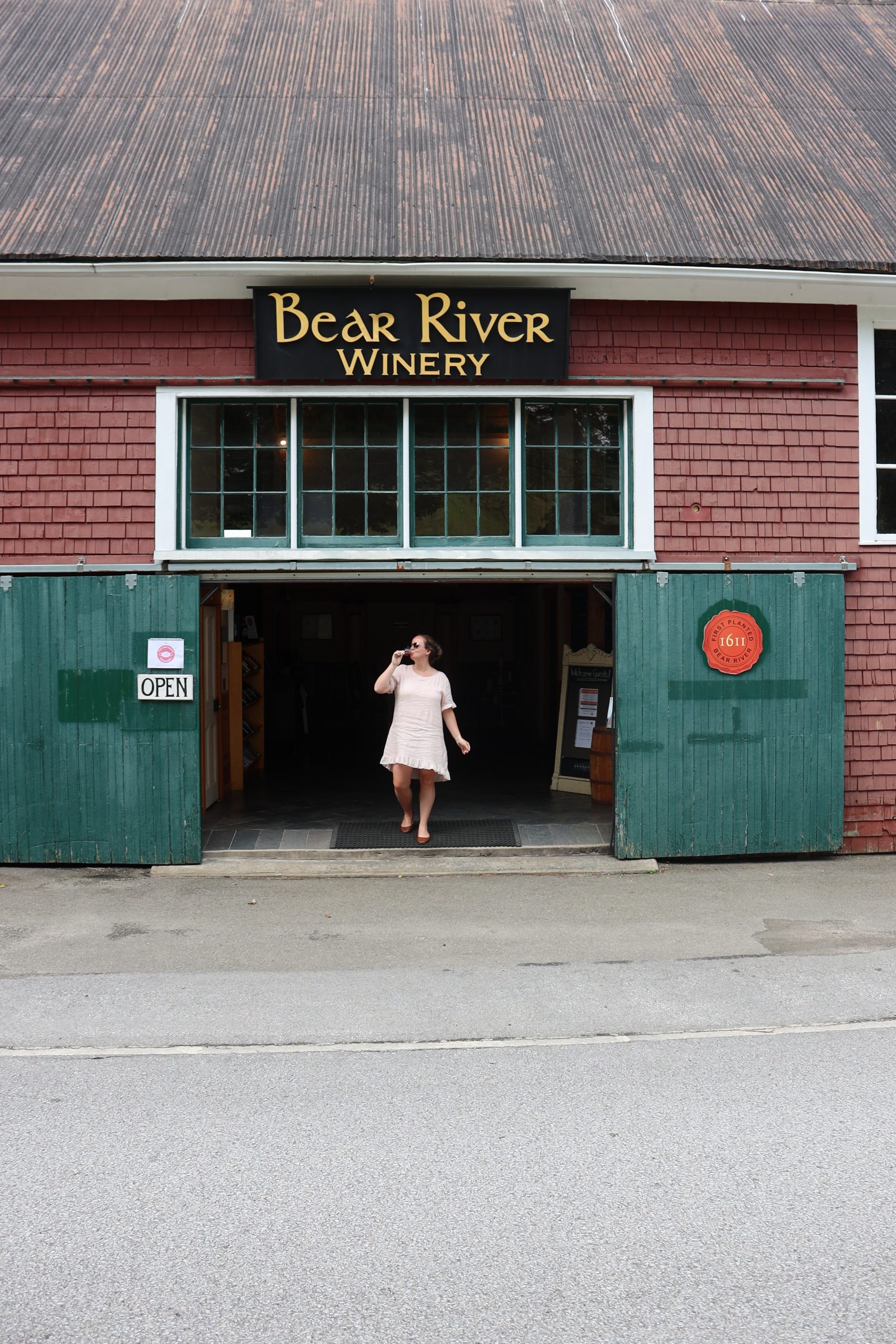 Bear River Winery Digby Road Trip