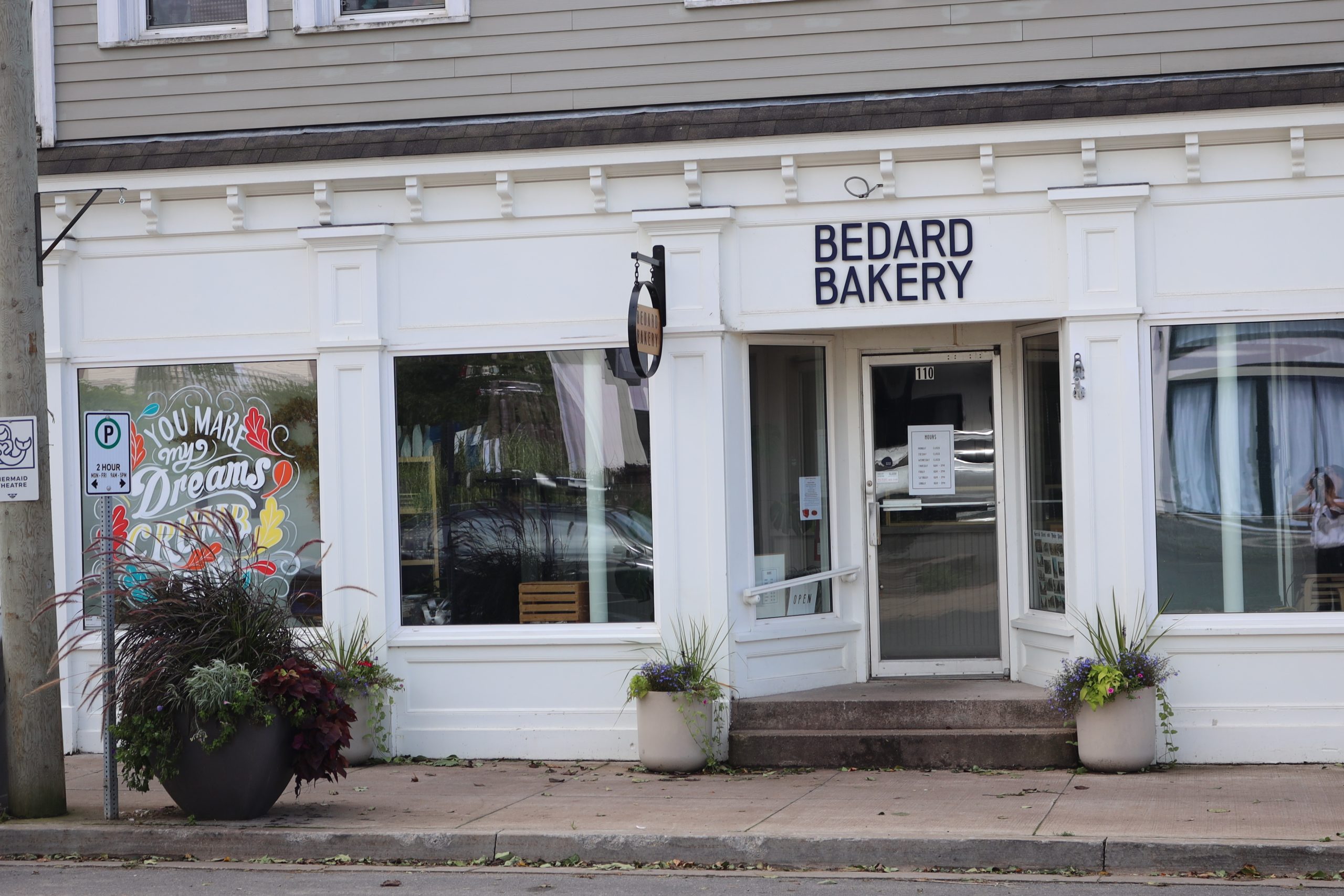 Bedard Bakery in Windsor Nova Scotia