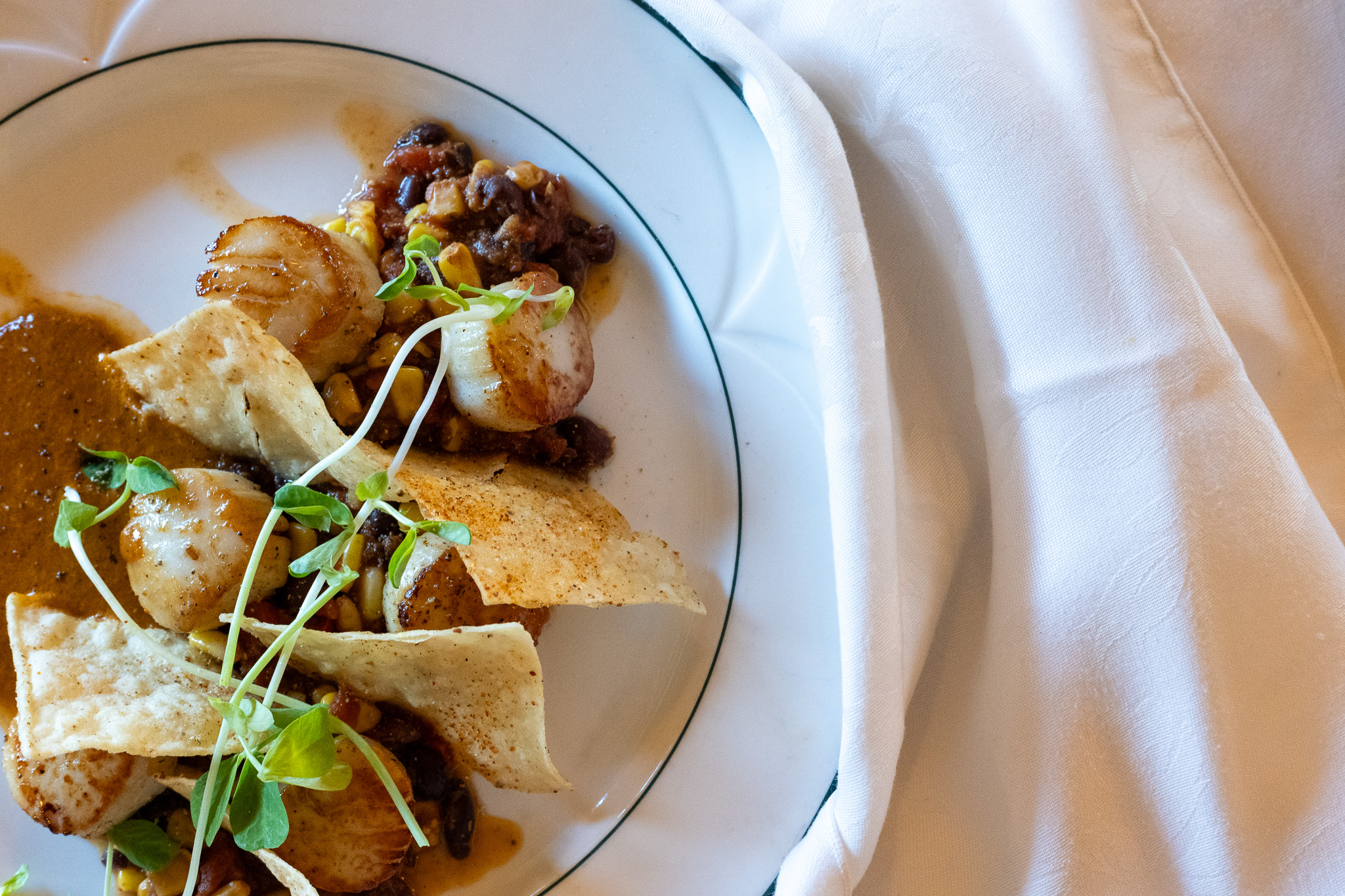 Digby Scallops at Churchills